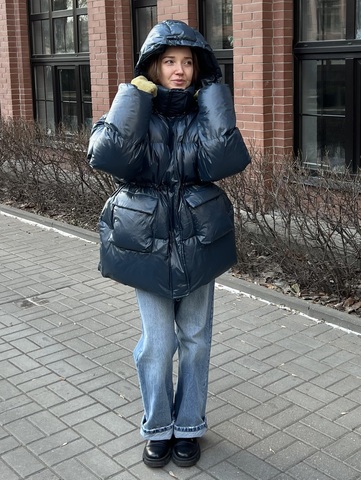 Пуховик Prime navy