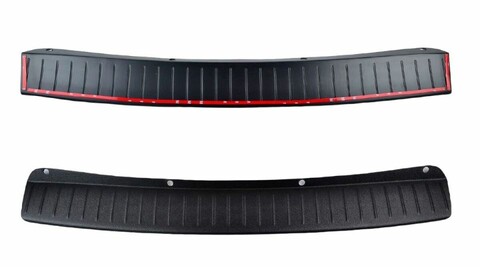 Защитная накладка на задний бампер Гранта ФЛ (Седан)