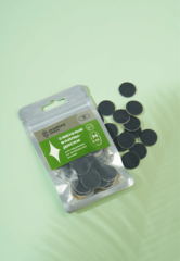 Сменные файлы - диски для педикюра,STRONG BLACK (сильные чёрные), на вспененной основе M 20 mm 100 гр