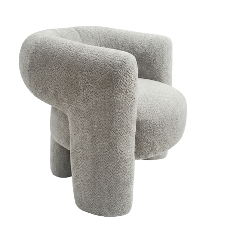 Кресло Хуго 80*74*66 см - Светло-серый - купить 1