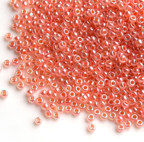 RR-0539 Бисер круглый Миюки 11/0 Лосось /Miyuki round 11/0 Ceylon salmon