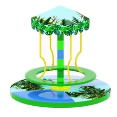 Детская карусель башня "Папоротник" (d295 см)