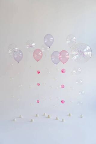 Сет гелиевых шаров Прозрачные пузыри
