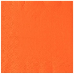 Салфетка оранжевая 33см 12шт
