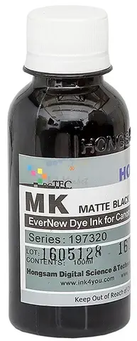 Чернила DCtec серии 197320 - Matte Black (матовый чёрный) 100 мл