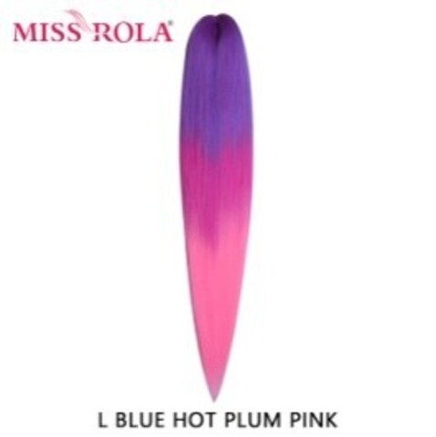 Канекалон M03 Easy Braid (искуственные волосы) 3 цветный Light blue/ hot_pink/pink