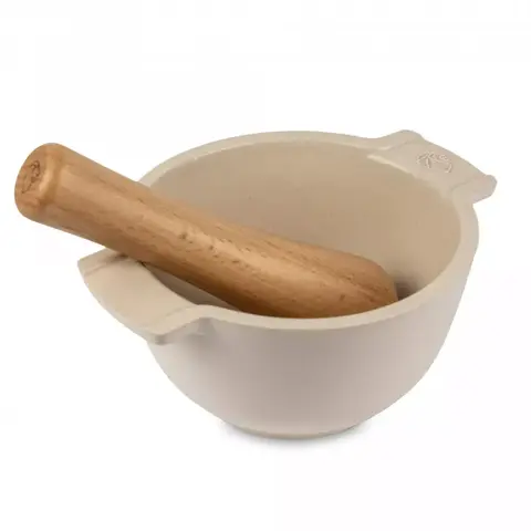 Ступка 550мл 16.8см с пестиком Peugeot Ecru