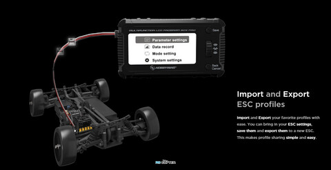 Программатор для регуляторов HOBBYWING LCD Program Box Pro