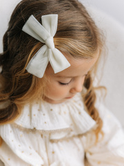 Заколка "Конфетка", Молоко