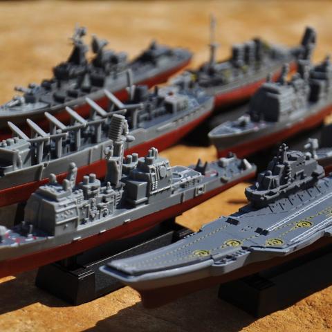 Сборная модель Боевой корабль Авианосец