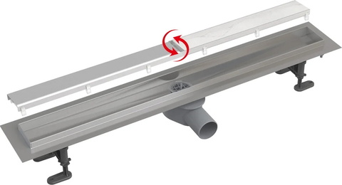 Alcaplast Водоотвод для душа, стандарт AG071401950 ( 	APZ13-DOUBLE9-950)