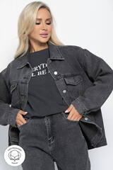 Жакет джинсовый Оклахома (серый) Б11178 LT Collection