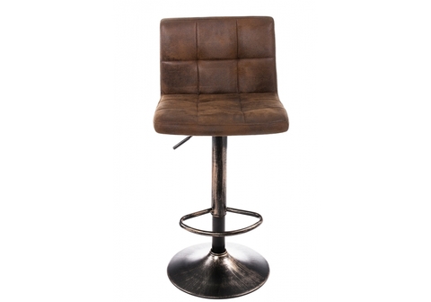 Барный стул Paskal vintage brown 43*43*89 Окрашенный металл /Коричневый
