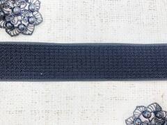 Велкро/липучка, гибридная 2 в 1, ш. 4 см, чёрный