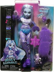 Кукла Эбби Боминейбл Monster High базовая с питомцем, релиз 2023