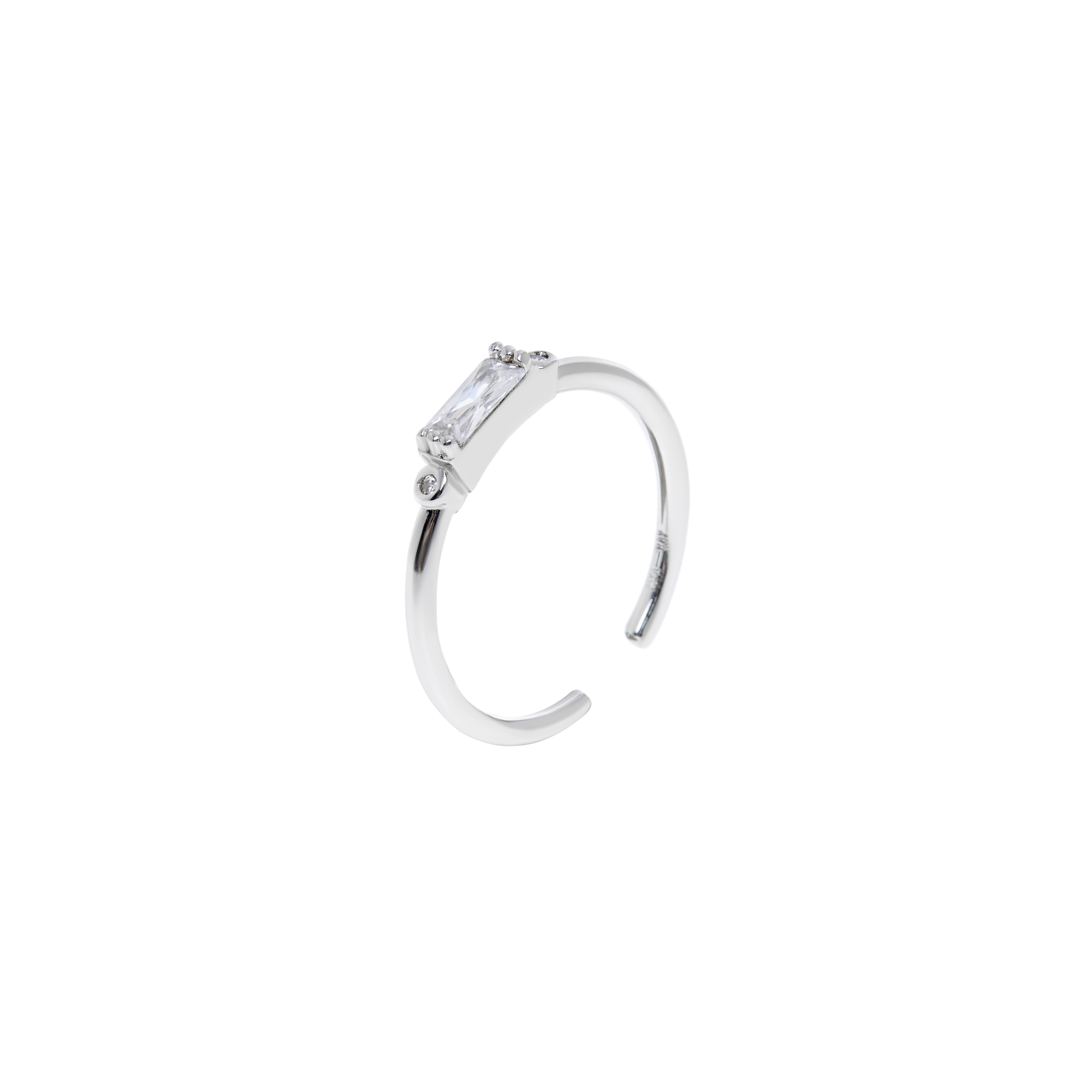 MYA BAY Кольцо Baguette Ring mya bay незамкнутое кольцо с серебряным покрытием
