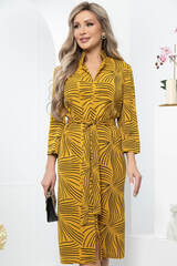 Платье "Мира" (горчица) П5318 LT Collection