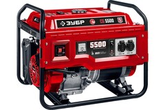 Генератор бензиновый ЗУБР СБ-5500 - [5 кВт / 220V]