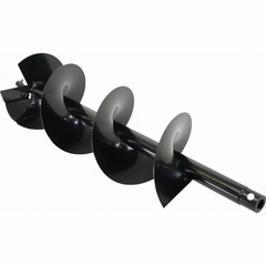 Шнек однозаходный для грунта DDE мотобура (ф = 100 мм, L = 800 мм, посадка на вал 20 мм)