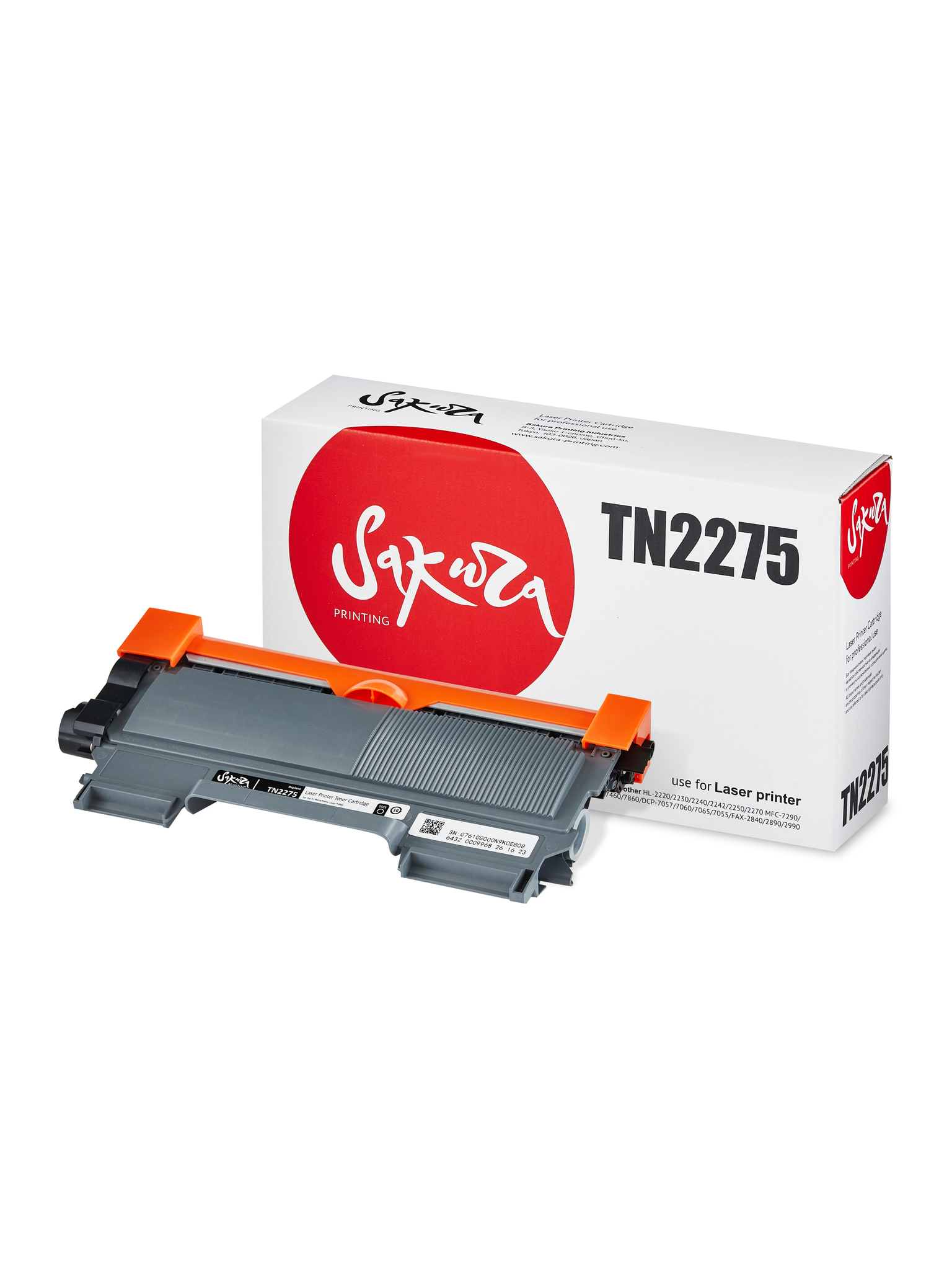 Картридж Sakura TN2275 для Brother  DCP-7055/HL-2240/HL-2250/DCP-7057/DCP-7060/HL-2220/MFC-7460/MFC-7860/DCP-7065/FAX-2840/FAX-2890/FAX-2990/HL-2230/HL-2242/HL-2270/MFC-7290/MFC-7360/MFC-7470,  черный, 2600 к. – купить по низкой цене в Инк-Маркет.ру с ...