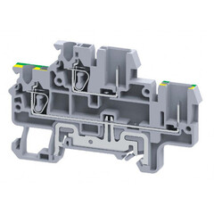Клемма 2 уровня /2 пружинных и 2 штекерных соединения