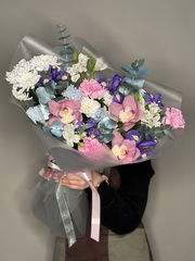 Букет цветов Небесная лазурь