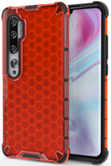 Чехол красного цвета на Xiaomi Mi Note 10 и 10 Pro от Caseport, серия Honey