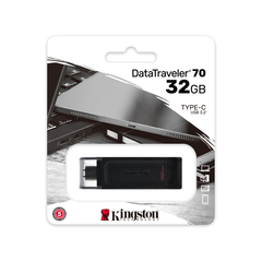 USB-C Flash Kingston 32Gb DT70 DT70/32GB Black