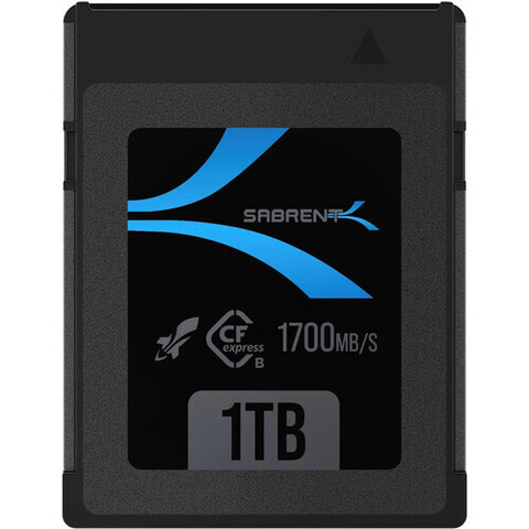 Карта памяти Sabrent Cfexpress B 1TB Rocket CFX 1700/1500MB/s