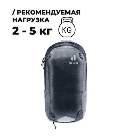 Картинка рюкзак велосипедный Deuter Race 16 black - 15