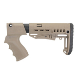 Пластиковый приклад МР-133, -153, DLG Tactical черный