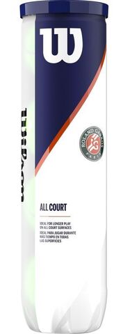 Мячи Wilson Roland Garros All Court X4