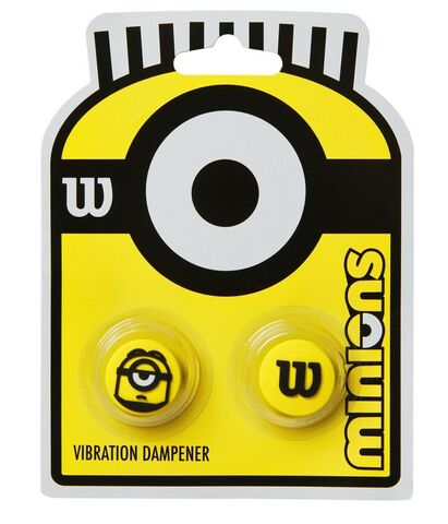 Виброгаситель теннисный Wilson Minions V3.0 Vibration Dampers 2P - yellow/black