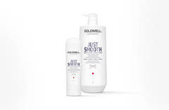 GOLDWELL NEW DUALSENSES JUST SMOOTH TAMING CONDITIONER – УСМИРЯЮЩИЙ КОНДИЦИОНЕР ДЛЯ НЕПОСЛУШНЫХ ВОЛОС 1000 мл