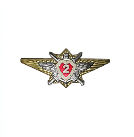 Значок Классность Росгвардия офицерская 2