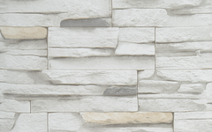 Панель ПВХ Идеал Ламини 182 Сланец светло-серый 2700х250 мм