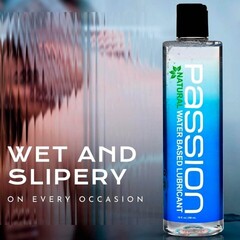 Лубрикант на водной основе Passion Natural Water-Based Lubricant, 296 мл