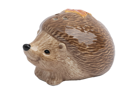 Емкость для соли или перца 5см Anna Lafarg Autumn forest Еж с листом