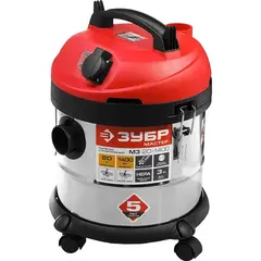 ЗУБР М3, 20 л, 1400 Вт, строительный пылесос (ПУ-20-1400 М3)