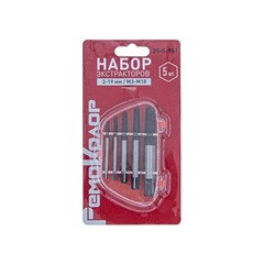 35-5-951 Набор экстракторов 3-19мм/М3-М18, 5 штук (РемоКолор)