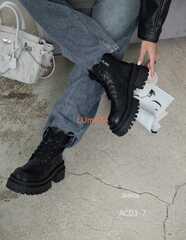 Ботинки зима нат. кожа по 6 пар (36-40)р./ 03-7