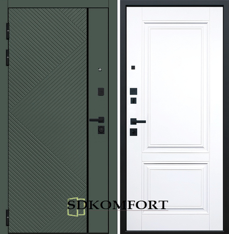 Белый матовый