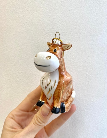 Ёлочная игрушка Корова Гаврюша из Простоквашино