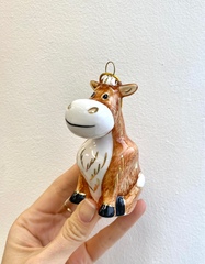 Ёлочная игрушка Корова Гаврюша из Простоквашино