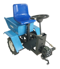 Адаптер задний с рулем АМК-4х4 под шестигранный вал