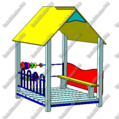 БЕСЕДКА ДЕТСКАЯ (ИГРОВОЙ ДОМИК)