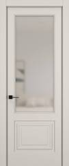 Дверь 02V ELEGANT Матовый Серый песок