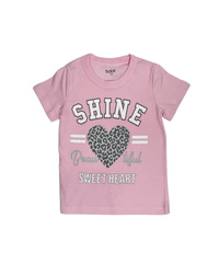 003_БК24 Футболка кор.рукав д/д, розовый