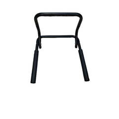 Держатель вело настенный горизонт. HORST сталь, складной,черный до 20 кг. H040 (00-170302)