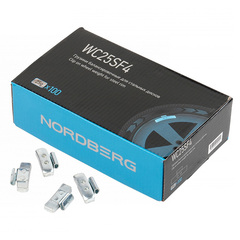NORDBERG (WC25SF4) Грузики балансировочные для стальных дисков Fe 25 г, 100 шт